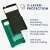 Kwmobile green silicone case for Google Pixel 6, 3-layer protection