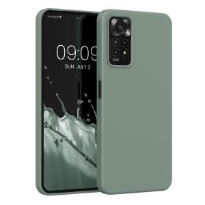 Puzdro na telefón Kwmobile pre Xiaomi Redmi Note 11 Pro, Note 11 Pro 5G, Note 12 Pro, zelené silikónové puzdro - Kwmobile Puzdrá na telefóny