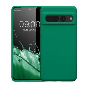 Husă silicon verde kwmobile pentru Google Pixel 7 Pro - Huse telefon