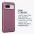 Kwmobile phone case for Google Pixel 8, purple silicone case, back view
