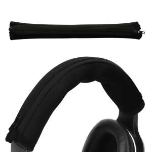 Kwmobile headband cover for Beats Studio 3, Studio 2, Solo 3, and Solo 2 headphones, black, neoprene - Headset Accessory