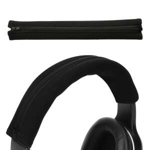 Kwmobile headband cover for Razer Kraken 7.1 V2 Pro headphones, black, neoprene - Headset Accessory