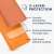 Kwmobile OnePlus 6 Case, Orange Silicone Case, 3-Layer Protection, Protective Phone Case