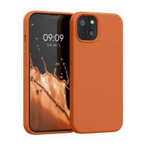 Kwmobile Case for Apple iPhone 13, Orange, Silicone, KWM000013OV089C