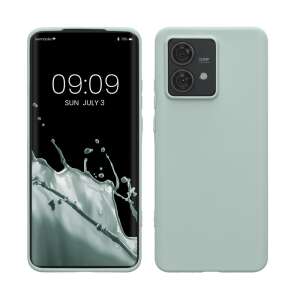 Kwmobile Silicone Case for Motorola Edge 40 Neo, Light Green - Phone Case