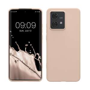 Kwmobile Silicone Case for Motorola Edge 40 Neo, Cream - Kwmobile Phone Case