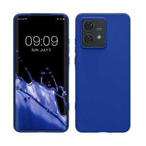 Silikónové puzdro Kwmobile pre Motorola Edge 40 Neo, Modrá, KWM000022NU006C - Kwmobile Puzdrá na telefóny