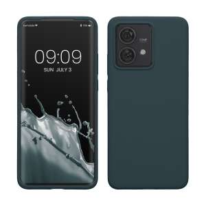 Калъф Kwmobile за телефон Motorola Edge 40 Neo, силикон, тъмно сив - Kwmobile