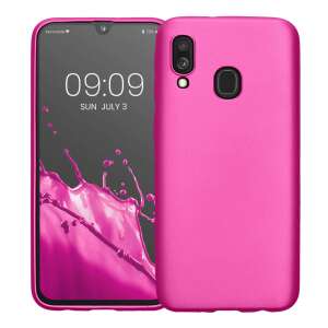 Husă silicon roz Kwmobile pentru Samsung Galaxy A40 - Huse telefon
