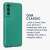 Kwmobile green silicone case for Samsung Galaxy S21 FE