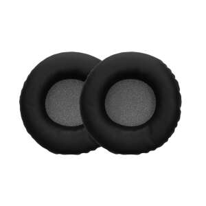 kwmobile Negru Piele Ecologică Înlocuire Pernuțe pentru Căști Audio-Technica ATH-S200BT/ATH-S220BT - Accesorii pentru căști