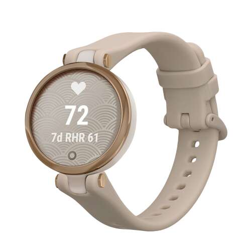Beżowy silikonowy pasek do smartwatcha Garmin Lily Sport