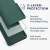 Kwmobile Google Pixel 8 phone case, dark green silicone case, 3-layer protection, microfiber lining, PC base case, silicone coating