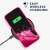 Kwmobile pink silicone case for Google Pixel 8 phone, showing wireless charging compatibility