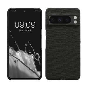 Puzdro Kwmobile pre telefón Google Pixel 8 Pro, tmavosivá, textil, predný a zadný pohľad - Kwmobile Puzdrá na telefóny