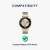 Pasek do zegarka Kwmobile silikonowy do Huawei Watch GT 4 41mm, kompatybilny z Huawei Watch GT 4 41mm