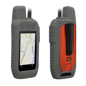 Kwmobile Protective Case for Garmin Alpha 300/Alpha 200, Grey, Silicone, KWM0000179J008C