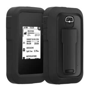 Kwmobile Protective Case for Garmin eTrex SE, Black, Silicone, KWM0000255U001C