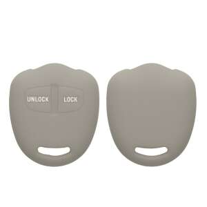Kwmobile Car Key Cover do Mitsubishi 2 Buttons, Szary, Silikon, KWM000008JC004C