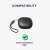 kwmobile silicone case for Anker Soundcore P20i earbuds, compatible with Anker Soundcore P20i