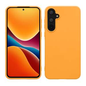 Kwmobile Orange Silicone Case for Samsung Galaxy A55 - Phone Case