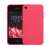 Kwmobile pink silicone case for Apple iPhone 4 / 4s, front and back view