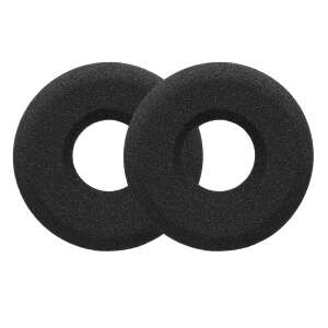 Kwmobile replacement ear pads for Plantronics Blackwire 3220 headset, black, memory foam - Headset Accessory