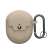 Beige silicone case for Google Pixel Buds Pro with carabiner