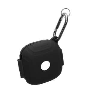 Husa din silicon negru pentru carcasa de încărcare Beats Fit Pro cu carabină - Accesorii pentru căști