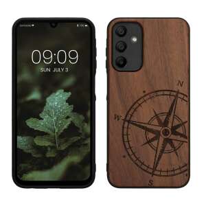 Kwmobile Case for Samsung Galaxy A15 5G, Brown, Wood, KWM000021PM001C