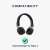 Marshall Major 3 headphones with Kwmobile replacement ear pads, black, eco-leather