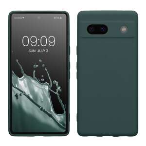 Kwmobile Case for Google Pixel 7a, Dark Green, Silicone, KWM000019YF017C