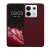 Kwmobile Xiaomi Redmi Note 13 Pro 5G / Poco X6 5G phone case, burgundy silicone, back and front view