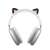 Apple AirPods Max headphones with Kwmobile cat ear headband