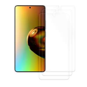 3 db Kwmobile védőfólia készlet Xiaomi Redmi Note 13-hoz, átlátszó, műanyag, KWM000020LN001C