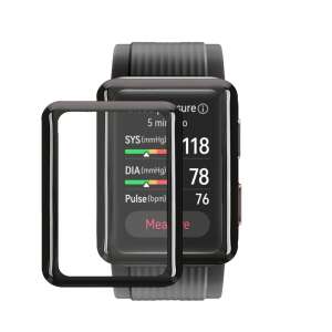 Kwmobile ochrona ekranu do Huawei Watch D, przezroczysta, czarna, 2 sztuki - Akcesoria do inteligentnych zegarków