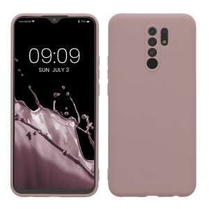 Kwmobile silicone phone case for Xiaomi Redmi 9 in mauve color - Phone Case