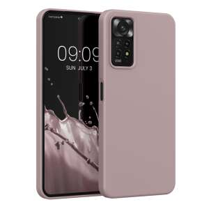 Силиконов калъф Kwmobile за Xiaomi Redmi Note 11 Pro, Note 11 Pro 5G, Note 12 Pro - Nude Lilac - Технически статии и електроника