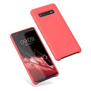 Kwmobile tok Samsung Galaxy S10 telefonhoz, rózsaszín, szilikon, KWM000009QK055C