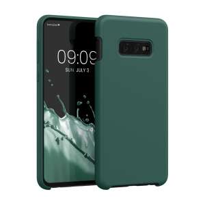 Kwmobile tok Samsung Galaxy S10e telefonhoz, zöld, szilikon, KWM000009SG046C