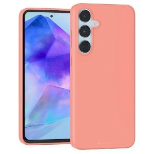 Etui Mercury Soft Silicone do Samsung Galaxy A55 - Różowy - Mercury