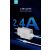Devia Smart 2xUSB Töltő - USB-C & Lightning Kábellel - 1m 102101800