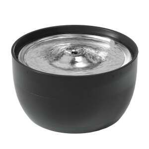 PetWant W8 Pet Water Fountain, 3 Liter Capacity, Stainless Steel, Quiet Operation, 4-Stage Filtration - Petwant