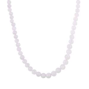 Arannyal bevont ezüst nyaklánc szivárvány holdkővel, PCY9383 - Női nyaklánc