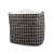 Fekete-fehér kockás mosókonyha kosár