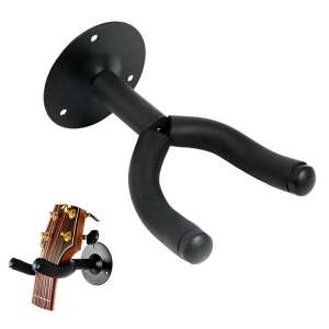 Suport de perete pentru chitară din oțel negru, agățătoare pentru chitară, stand pentru chitară, suport pentru chitară - Suporturi pentru chitară