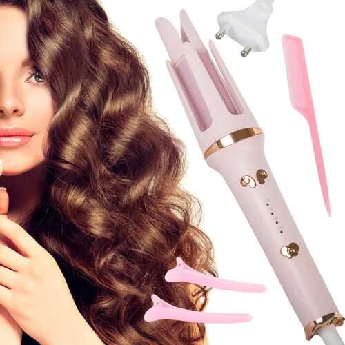 Automatic Ceramic Hair Curler with Rotating Head 102116596