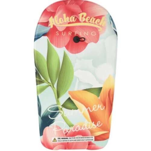 Aloha Beach Surfing Summer Paradise Bodyboard, 84x46cm, gyerekeknek és felnőtteknek