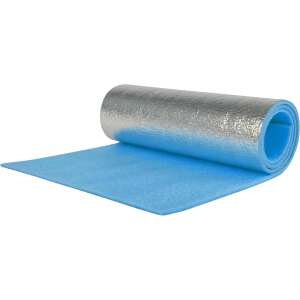 Enero Camp 180x50x1cm kemping alvó szőnyeg, kék ezüst fóliával - Kempingezés & Túrázás