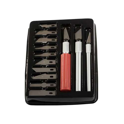 Modeling Knife Set with 13 Blades, Case, 15.5x6.5x3 cm 102117749